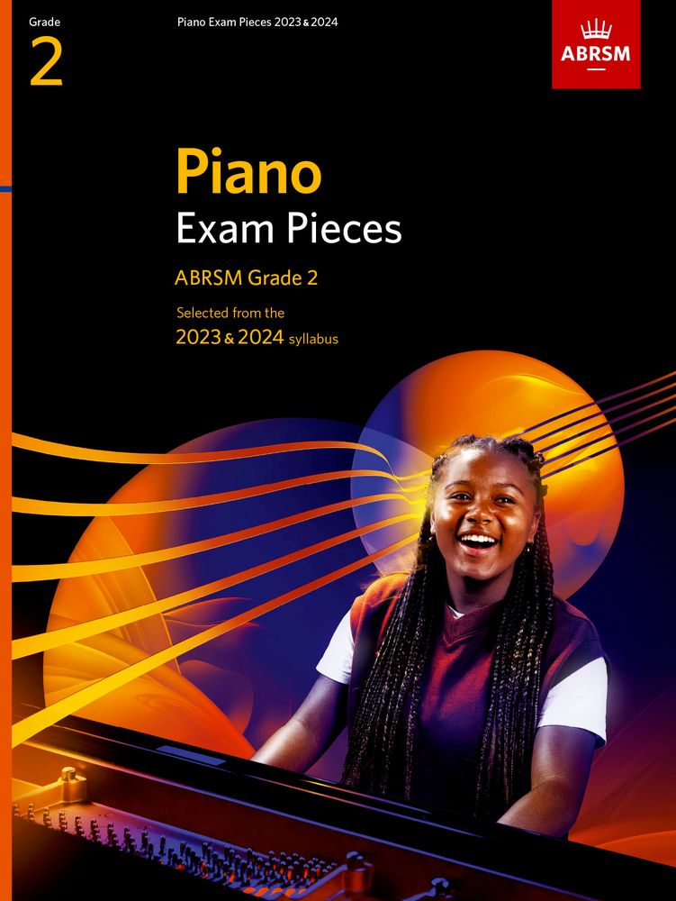Piano Exam 2023-2024 Grade 2 Book Only Abrsm Sheet Music Songbook