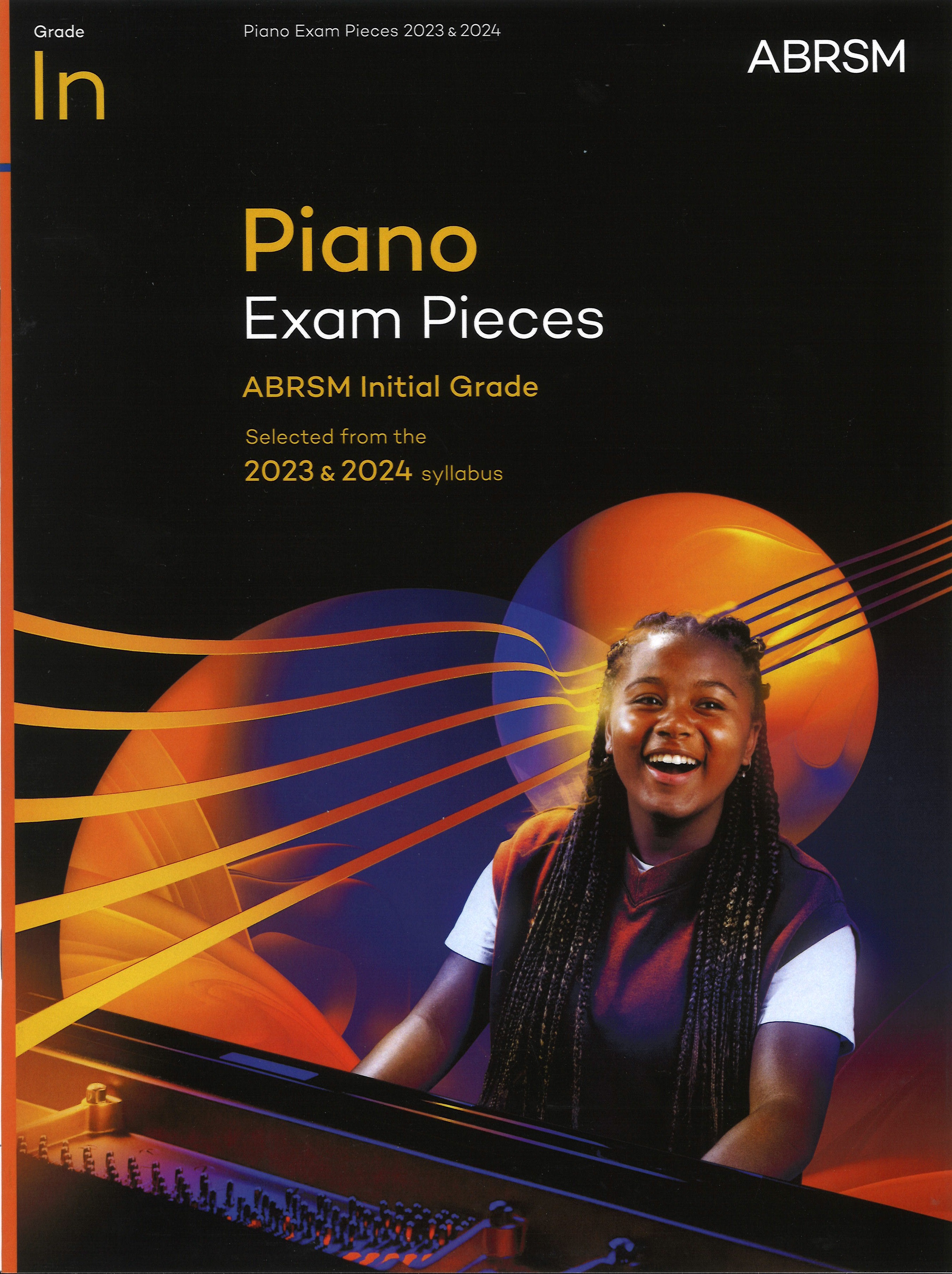 Piano Exam 2023-2024 Initial Gr Book Only Abrsm Sheet Music Songbook