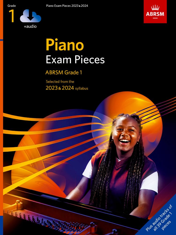 Piano Exam 2023-2024 Grade 1 + Audio Abrsm Sheet Music Songbook