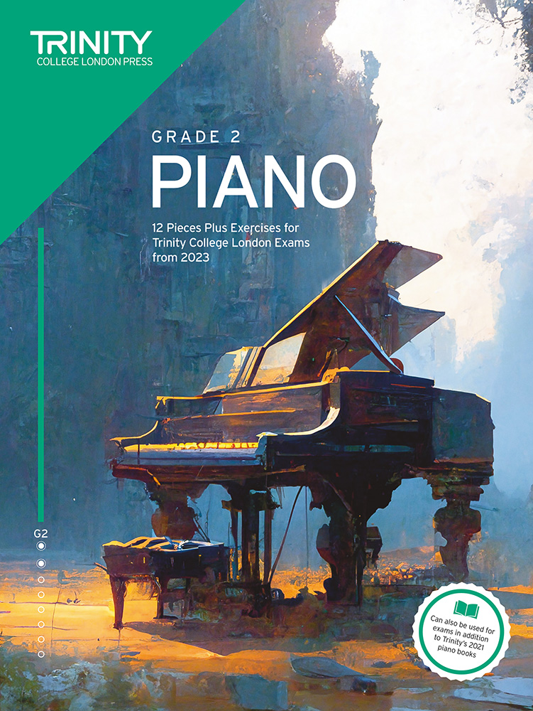 Trinity Piano Exam From 2023 Grade 2 Book Only Sheet Music Songbook