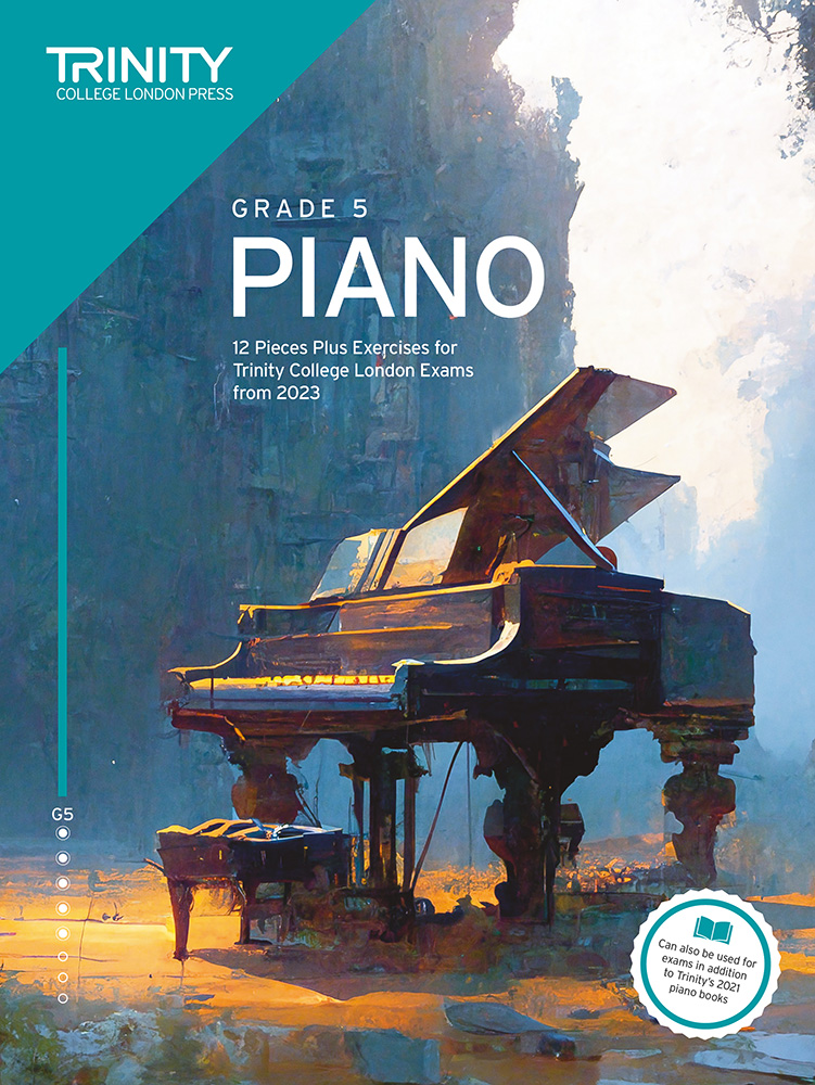 Trinity Piano Exam From 2023 Grade 5 Book Only Sheet Music Songbook