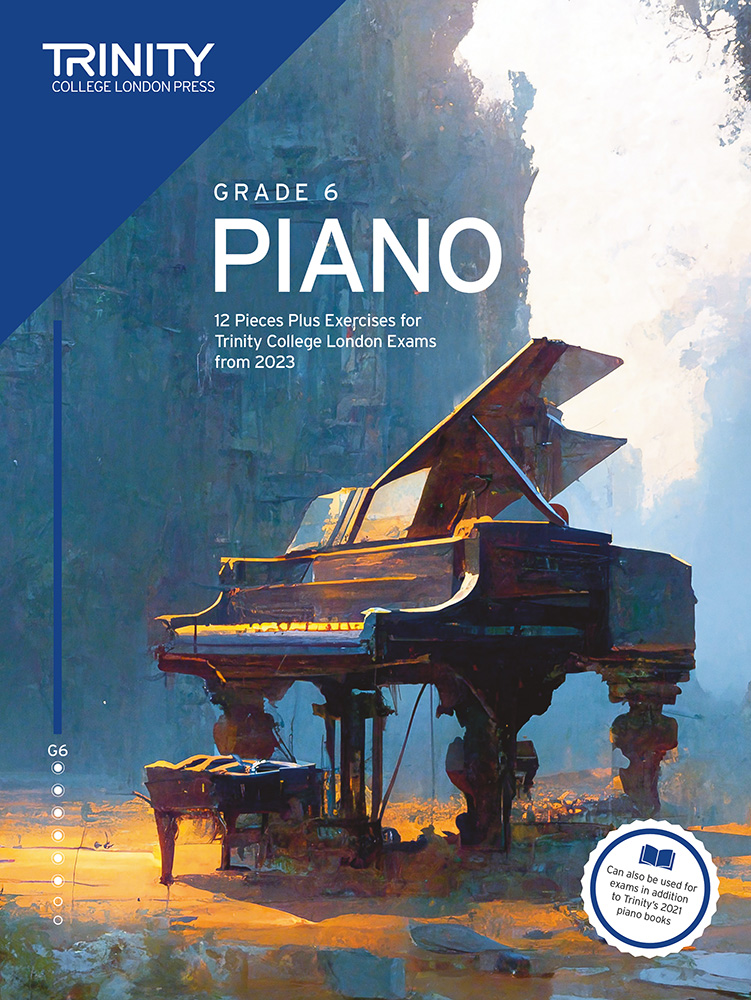 Trinity Piano Exam From 2023 Grade 6 Book Only Sheet Music Songbook