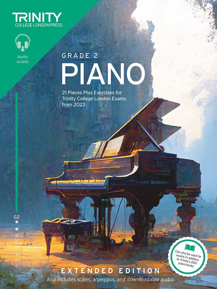 Trinity Piano Exam From 2023 Grade 2 Extended Sheet Music Songbook