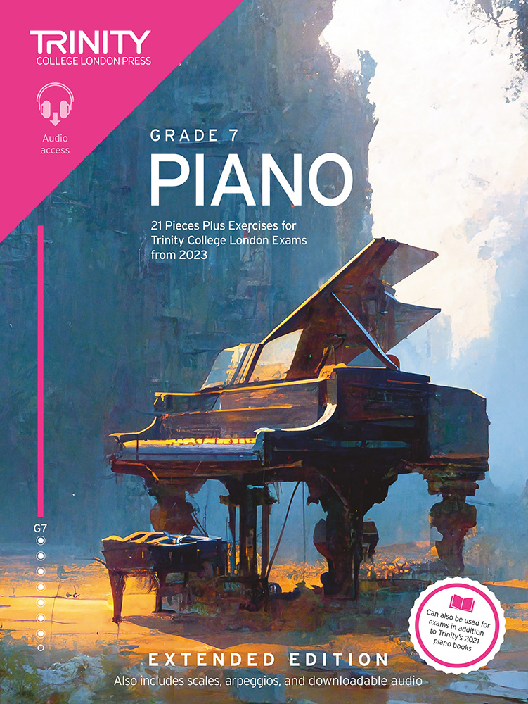 Trinity Piano Exam From 2023 Grade 7 Extended Sheet Music Songbook