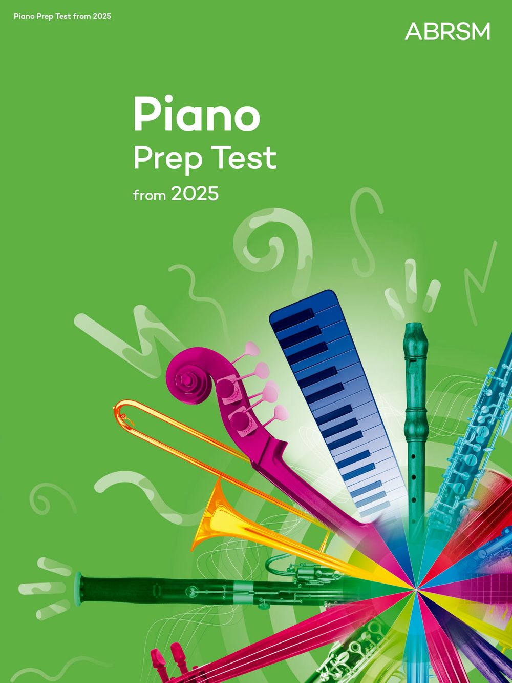 Piano Prep Test From 2025 Abrsm Sheet Music Songbook