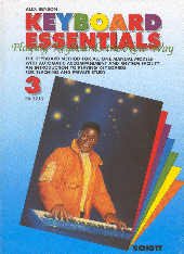 Keyboard Essentials Vol 3 Benson Sheet Music Songbook