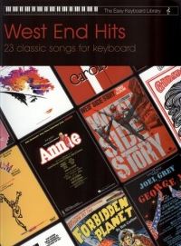 Easy Keyboard Library West End Hits Sheet Music Songbook