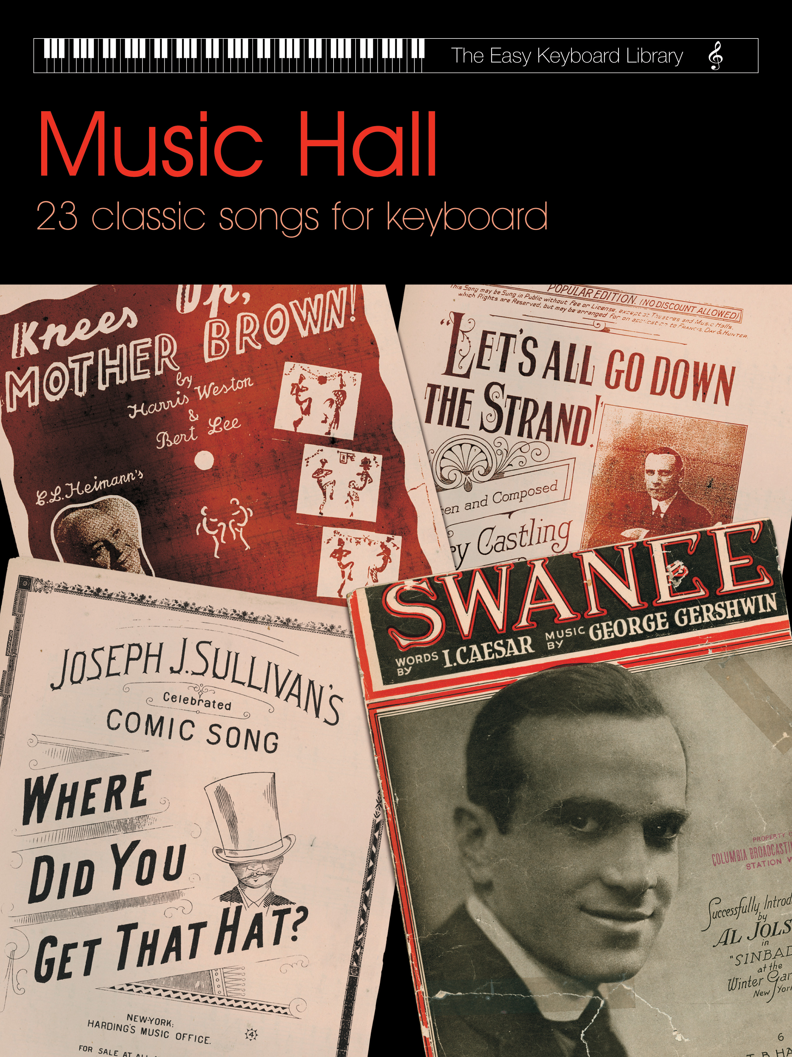 Easy Keyboard Library Music Hall Sheet Music Songbook