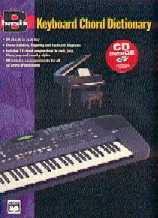 Basix Keyboard Chord Dictionary Book & Cd Sheet Music Songbook