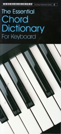 Easy Keyboard Library Essential Chord Dictionary Sheet Music Songbook