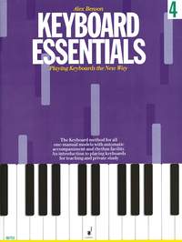Keyboard Essentials Vol 4 Benson Sheet Music Songbook