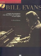 Bill Evans Keyboard Signature Licks Book & Cd Sheet Music Songbook