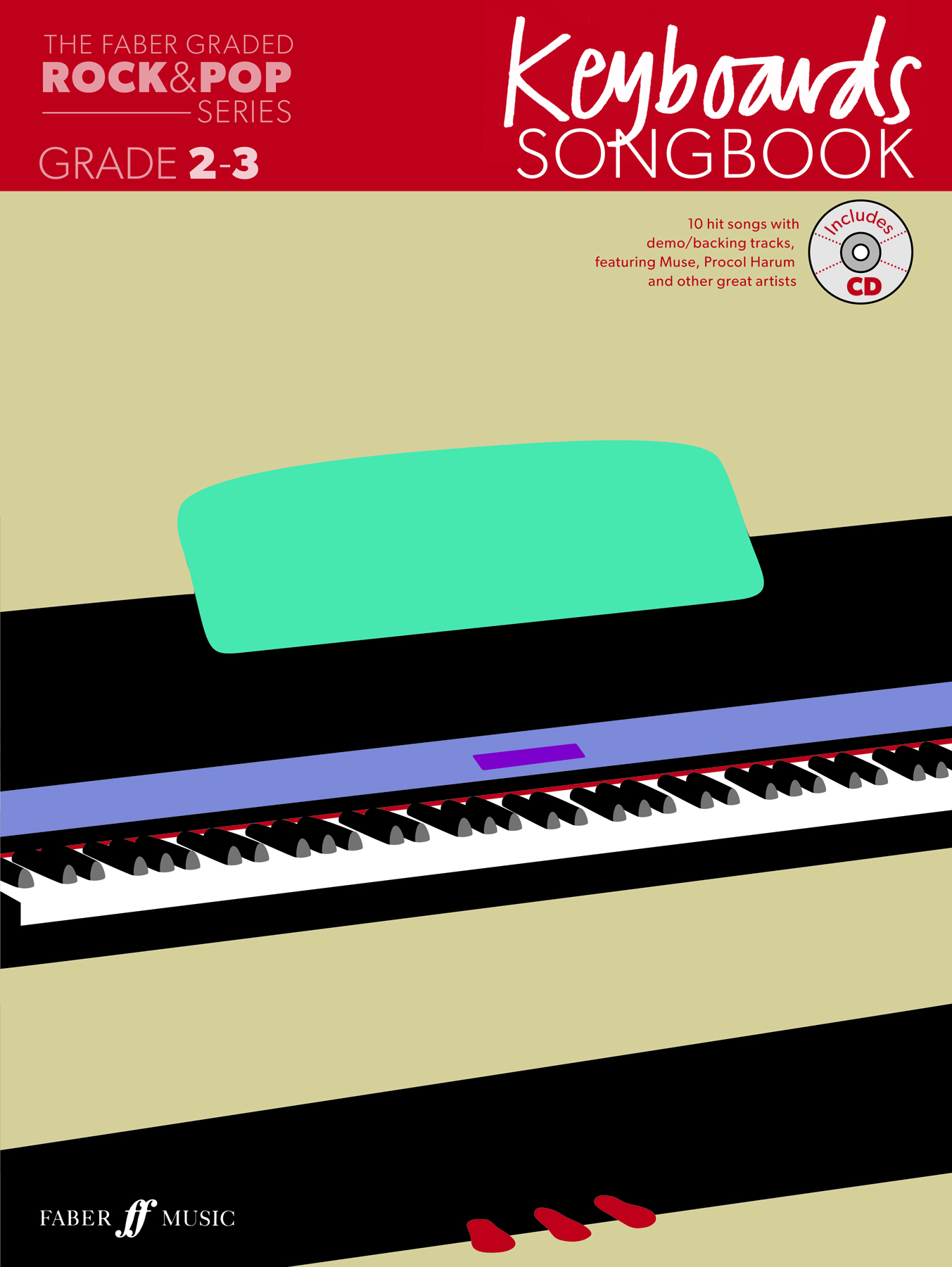 Faber Graded Rock & Pop Keyboards Songbook Gr 2-3 Sheet Music Songbook