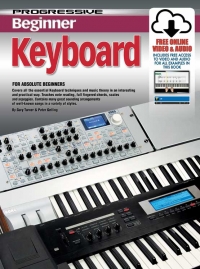 Progressive Beginner Keyboard + Online Sheet Music Songbook