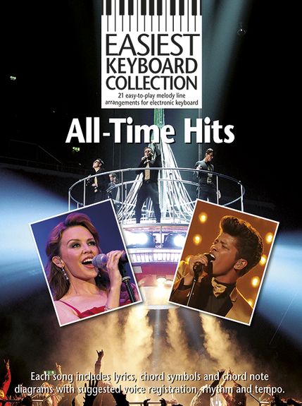 Easiest Keyboard Collection All Time Hits Sheet Music Songbook