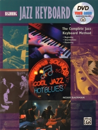Beginning Jazz Keyboard Baerman & Dvd + Online Sheet Music Songbook