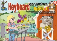 Keyboard Voor Kinderen Boek 1 + Cd & Dvd Dutch Ed Sheet Music Songbook