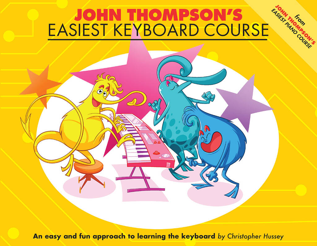 Thompson Easiest Keyboard Course + Online Sheet Music Songbook