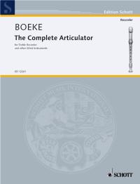 Boeke Complete Articulator Treble Recorder Sheet Music Songbook
