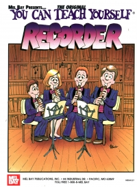 You Can Teach Yourself Recorder Sheet Music Songbook