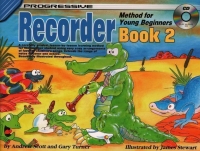 Progressive Recorder Method For Young Beginners 2 Sheet Music Songbook