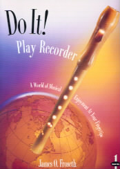 Do It Play Recorder Froseth + Cd Sheet Music Songbook