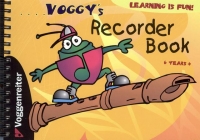 Voggys Recorder Book Tutor 6 Years + Sheet Music Songbook