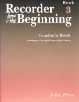 Recorder From The Beginning (colour) 3 Teachers Sheet Music Songbook