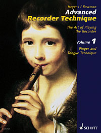 Advanced Recorder Technique Vol 1 Gudrun/bowman Sheet Music Songbook