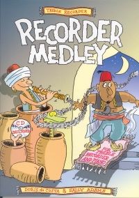 Treble Recorder Medley Incl Cd Sally Adams/dacosta Sheet Music Songbook