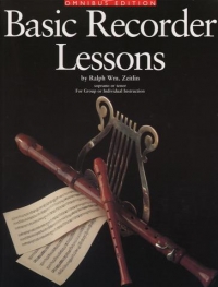 Basic Recorder Lessons Zeitlin Omnibus Edition Sheet Music Songbook