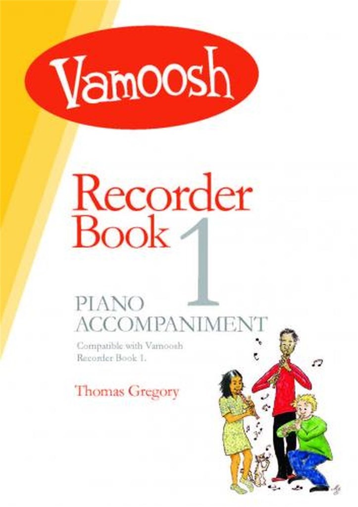 Vamoosh Recorder Book 1 Piano Accompaniments Sheet Music Songbook