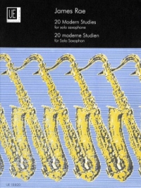 20 Modern Studies Rae Alto/tenor Saxophone Sheet Music Songbook