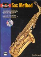 Basix Saxophone Book & Cd Sheet Music Songbook