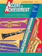 Accent On Achievement 3 Eb Baritone Sax Sheet Music Songbook