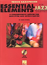 Essential Elements Jazz Ensemble Bb Tenor Sax + Cd Sheet Music Songbook