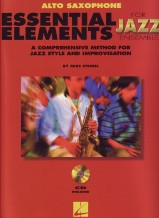 Essential Elements Jazz Ensemble Eb Alto Sax + Cd Sheet Music Songbook