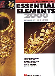 Essential Elements 2000 Book 2 Alto Sax Bk+online Sheet Music Songbook