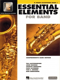 Essential Elements 2000 Book 1 Tenor Sax + Online Sheet Music Songbook