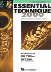 Essential Technique 2000 Book 3 Alto Sax + Audio Sheet Music Songbook