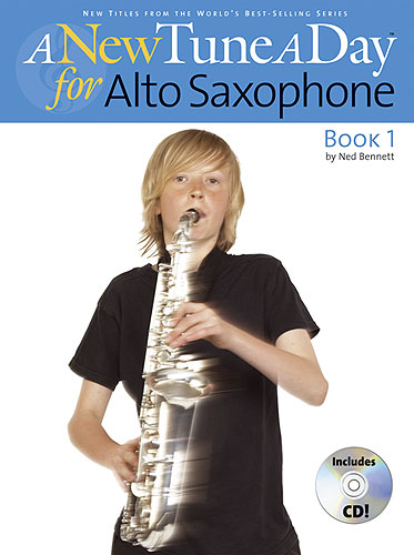 New Tune A Day Alto Sax Book & Cd Sheet Music Songbook