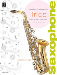 Introducing Saxophone Trios Rae Sheet Music Songbook