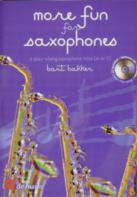More Fun For Saxophones Bakker Trios Book & Cd Sheet Music Songbook