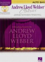 Andrew Lloyd Webber Classics Alto Sax Book & Cd Sheet Music Songbook