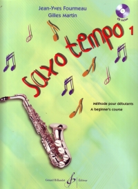 Fourmeau/martin Saxo Tempo Vol 1 Saxophone Sheet Music Songbook