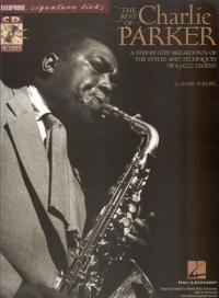 Charlie Parker Best Of Saxophone Signature Licks Sheet Music Songbook