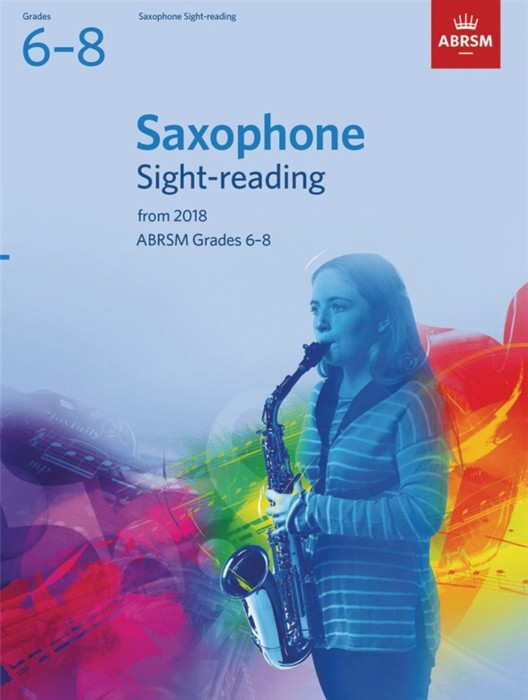 Saxophone Sight Reading Tests From 2018 Grds 6-8 Sheet Music Songbook