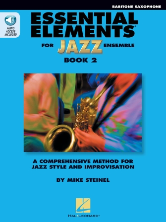 Essential Elements Jazz Ensemble 2 Baritone Sax Sheet Music Songbook
