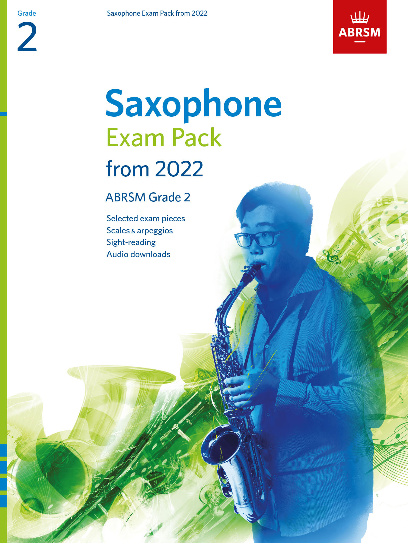 Saxophone Exam Pack From 2022 Grade 2 Complete Ab Sheet Music Songbook