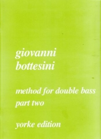 Bottesini Method For Double Bass Part 2 Sheet Music Songbook